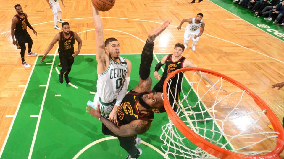 Jayson Tatum dethroned the King with a massive dunk as a rookie five years ago&nbsp;today