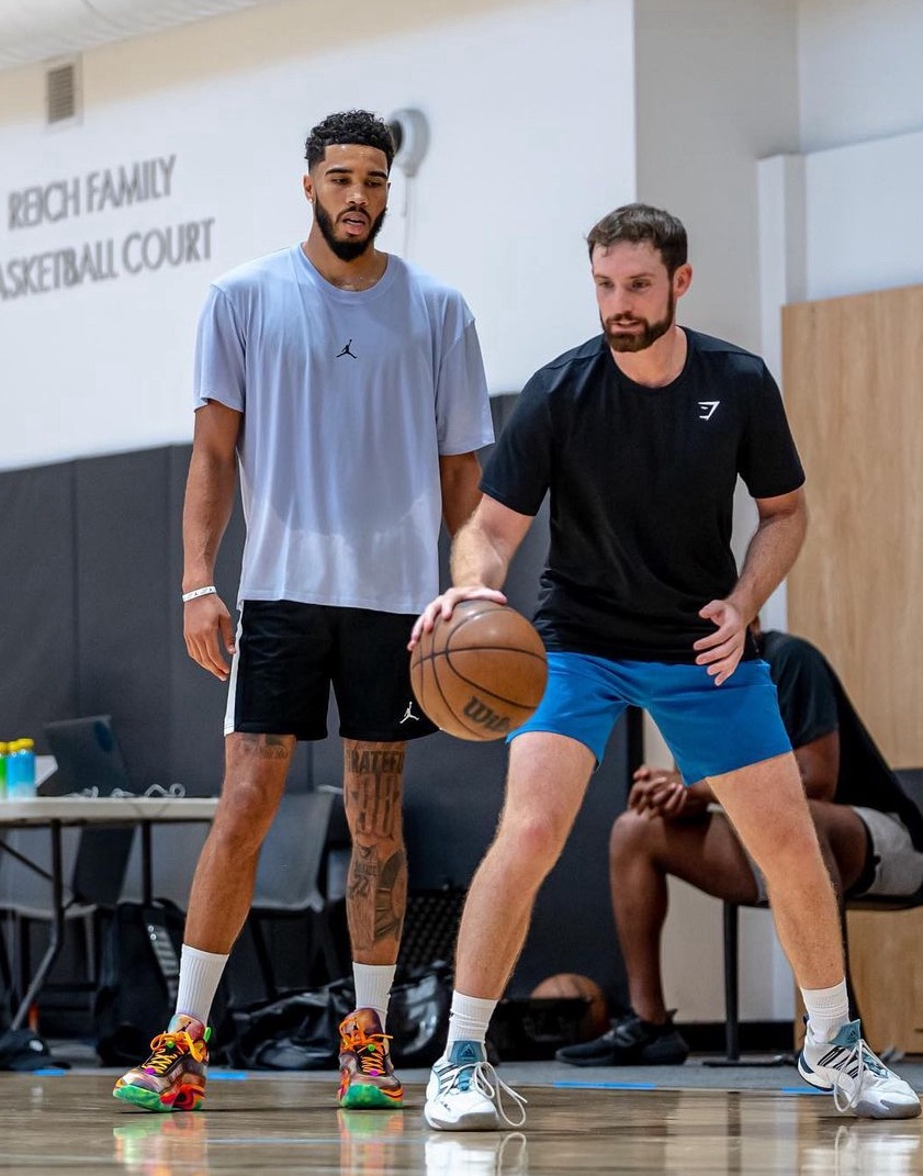 Jayson Tatum perfected his shooting motion during&nbsp;offseason