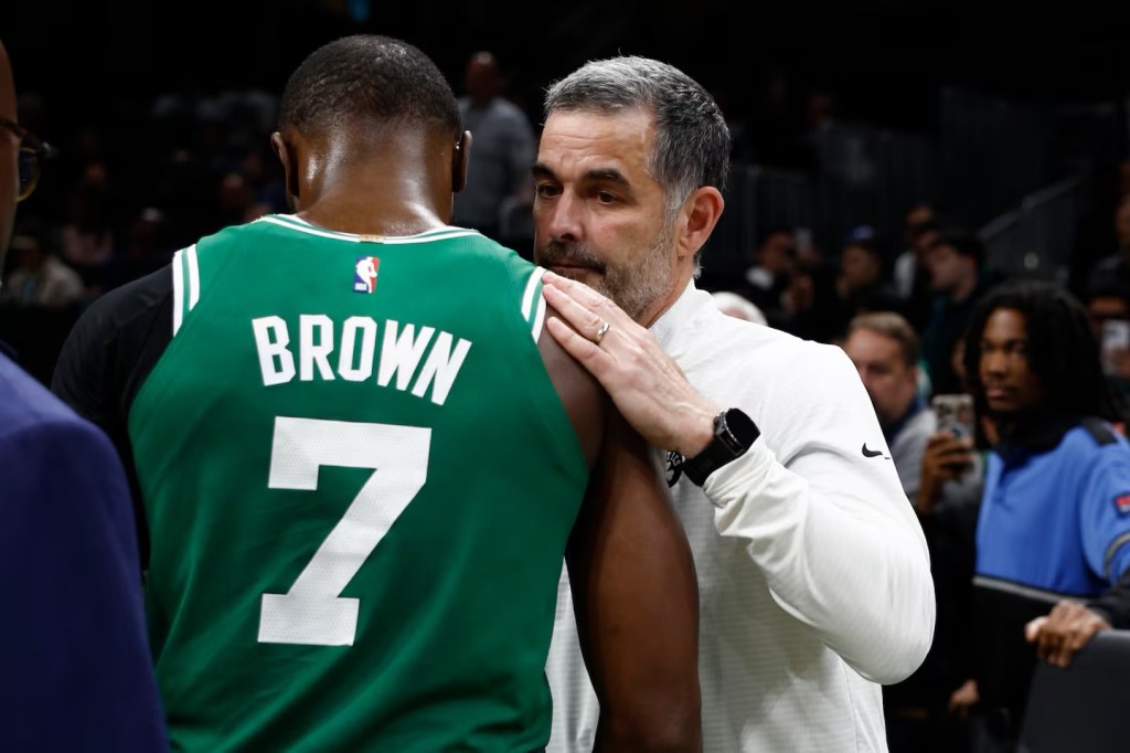 Celtics’ Stevens, Chisholm Contradict Each Other on Jaylen Brown&nbsp;Trade